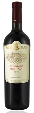 Wine Man Mukuzani Dry Red - Georgia